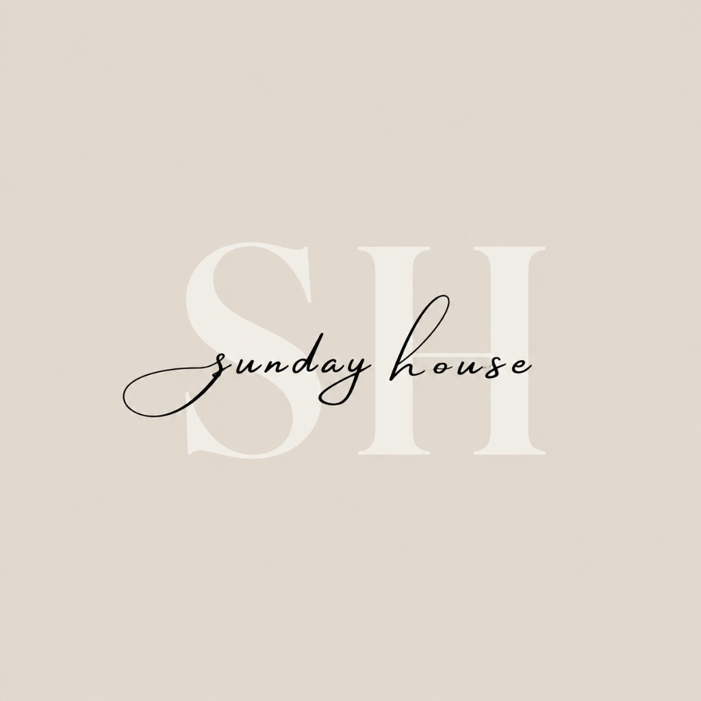 Sunday House Interior Design Logo