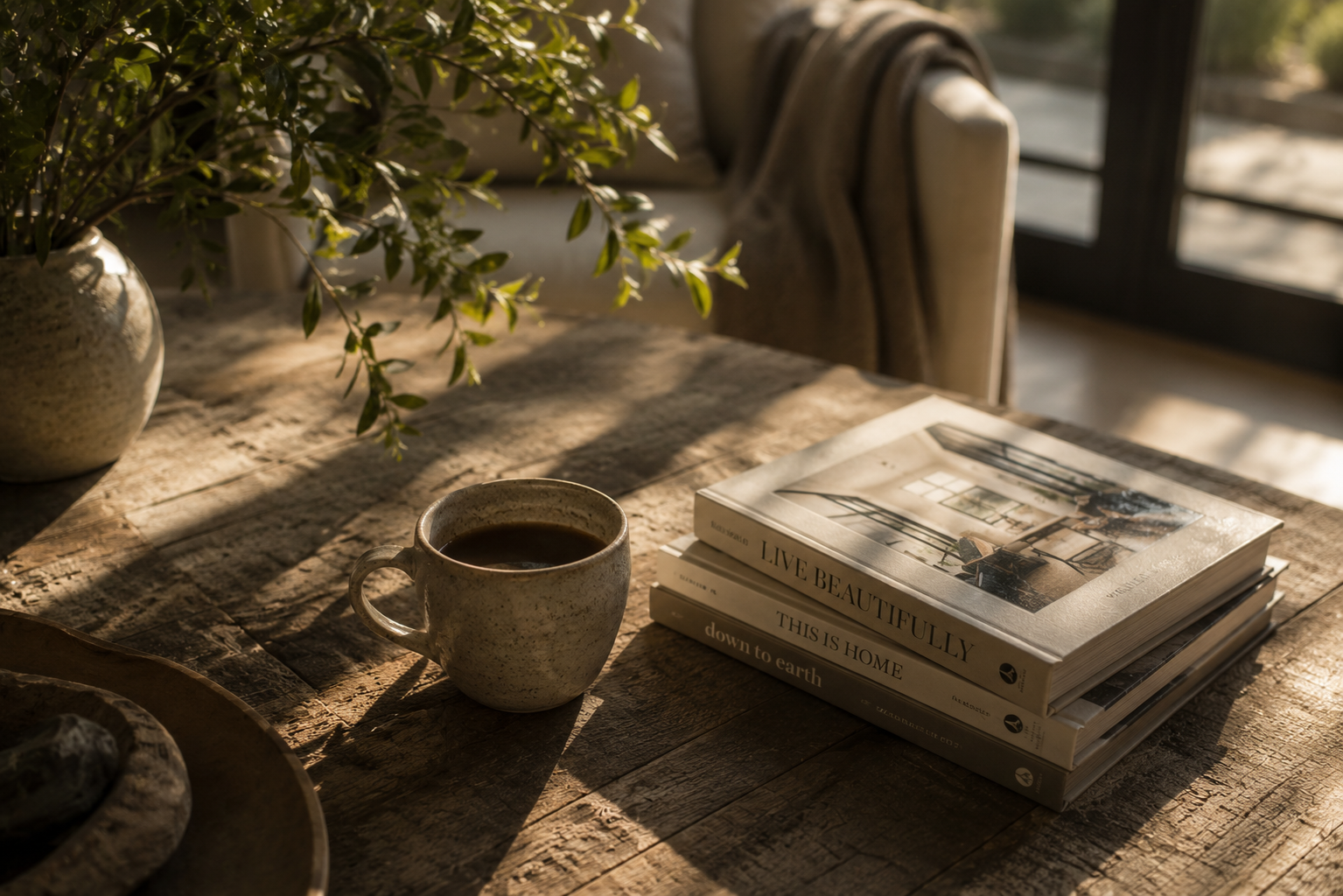 Aesthetic still life styling